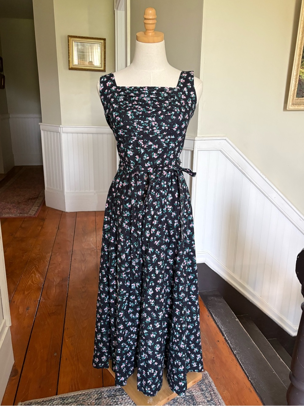 Vintage Lanz Originals Floral Dress
